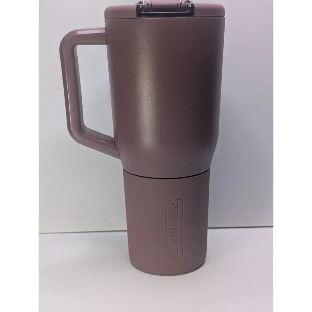 BrüMate Müv 35 oz Leakproof Travel Coffee Mug Rose Taupe New
